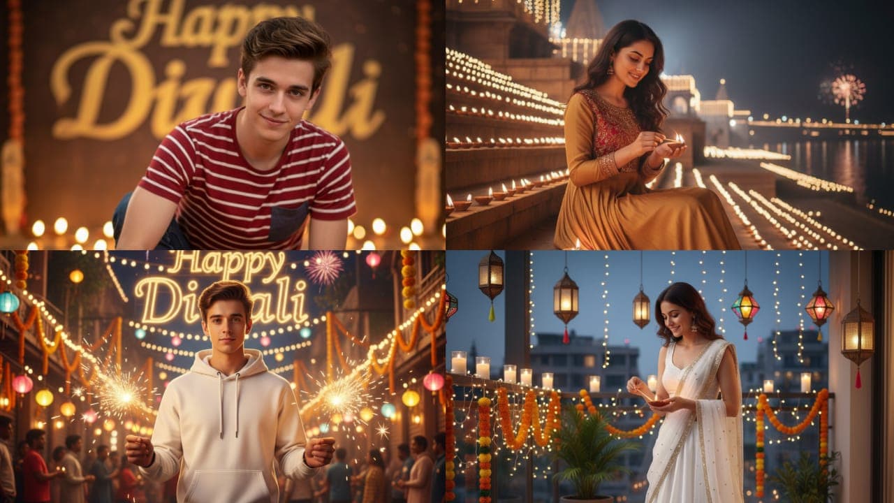 Diwali best ai image prompt