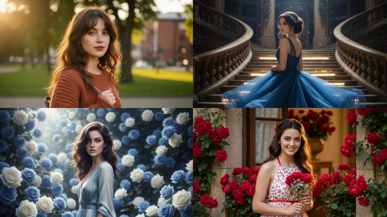 Girls New and tranding ai image prompt
